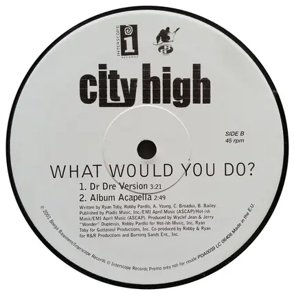 City High - What Would You Do ?