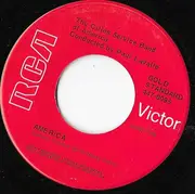 7inch Vinyl Single - Cities Service Band Of America - Star Spangled Banner / America