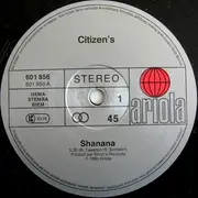 12inch Vinyl Single - Citizen's - Shanana