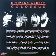 Double LP - Citizens Arrest - Colossus:  The Discography - + Poster & fanzine