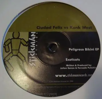Ciudad Feliz vs. Konk West - Peligroso Bikini EP