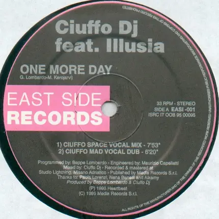 Ciuffo Feat. Illusia - One More Day