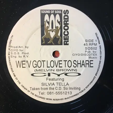 Ciyo Featuring Sylvia Tella - We'v Got Love to Share