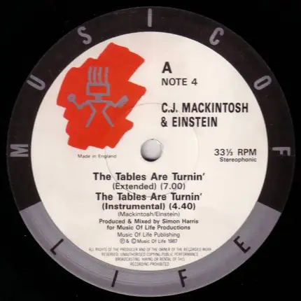 CJ Mackintosh, Einstein - The Tables Are Turnin'