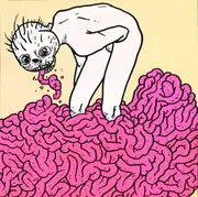 LP - Combatwoundedveteran - This Is Not An Erect, All Red Neon Body - White Vinyl, Poster