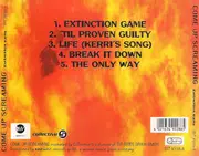 CD - Come Up Screaming - Extinction Game