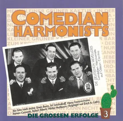 Comedian Harmonists - Die Grossen Erfolge 3