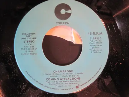 Coming Attractions - Champagne