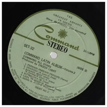 Command All Stars - Command Latin Album Vol. 2
