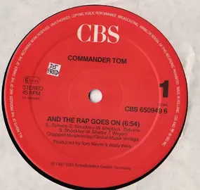 Commander Tom - And The Rap Goes On