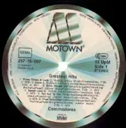 LP - Commodores - Greatest Hits