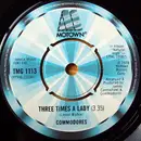 7inch Vinyl Single - Commodores - Three Times A Lady / Can't Let You Tease Me