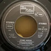 7inch Vinyl Single - Commodores - Come Inside