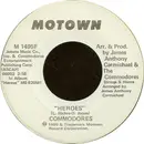 7inch Vinyl Single - Commodores - Heroes - Promo