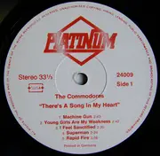 LP - Commodores - There's A Song In My Heart - still sealed, embossed beak