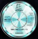 7inch Vinyl Single - Commodores - Three Times A Lady - Push-out Centre