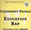 12inch Vinyl Single - Community People - Education Rap