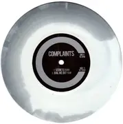 7inch Vinyl Single - Complaints - Secrets - White & Silver Vinyl