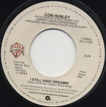 Con Hunley - Confidential / I Still Have Dreamin'