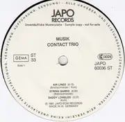 LP - Contact Trio - Musik - Promo Copy