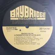 LP - Conte Candoli , Jack Costanzo , Chuck Flores , Russ Freeman , Mike Pacheco , Art Pepper , Bill Perk - Mucho Calor (Much Heat) - + OBI + Insert