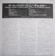LP - Conte Candoli , Jack Costanzo , Chuck Flores , Russ Freeman , Mike Pacheco , Art Pepper , Bill Perk - Mucho Calor (Much Heat) - OBI + Insert
