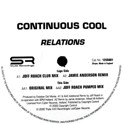 Continuous Cool - Relations