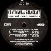 12inch Vinyl Single - Continental Breakfast - Sacred Ceremonies