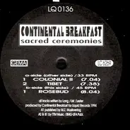 Continental Breakfast - Sacred Ceremonies