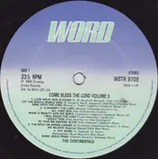 LP - Continental Singers Arranged And Directed By Cam Floria - Come Bless The Lord Volume 5 (Medleys Of Your Favorite Praise Songs)