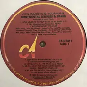 LP - Continental Strings And Brass - How Majestic Is Your Name
