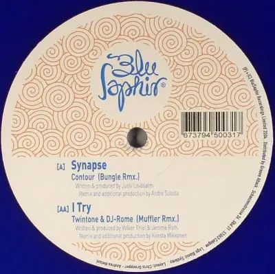 Contour / Twintone & DJ-Rome - Synapse (Bungle Remix) / I Try (Muffler Remix)