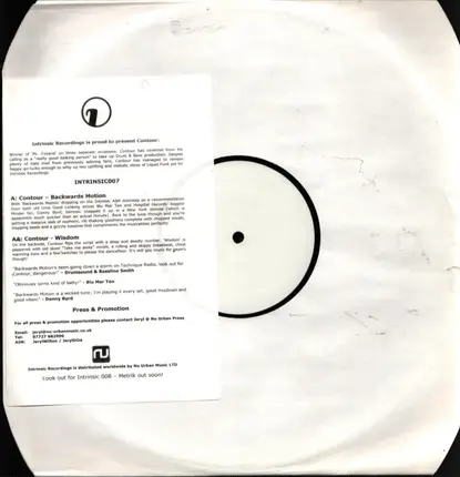 Contour - Backward Motion / Wisdom