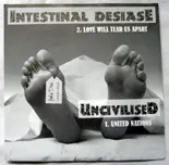 7inch Vinyl Single - Contramenation / No Bois / Intestinal Disease / Απολίτιστοι - John Doe