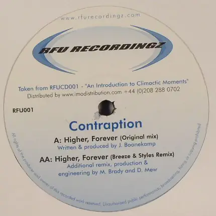 Contraption - Higher, Forever