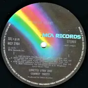 LP - Conway Twitty & Loretta Lynn - United Talent