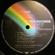 LP - Conway Twitty & Loretta Lynn - United Talent