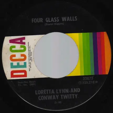 Conway Twitty & Loretta Lynn - Lead Me On / Four Glass Walls