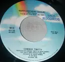 7inch Vinyl Single - Conway Twitty - Happy Birthday Darlin' / Heavy Tears