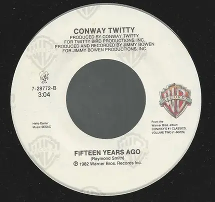 Conway Twitty - You'll Never Know How Much I Needed You Today