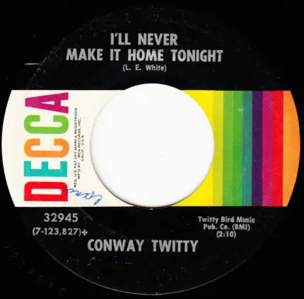 Conway Twitty - (Lost Her Love) On Our Last Date