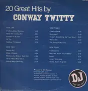 Double LP - Conway Twitty - 20 Greatest Hits By Conway Twitty