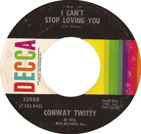 Conway Twitty - I Can't Stop Loving You