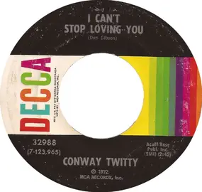 Conway Twitty - I Can't Stop Loving You