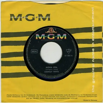 Conway Twitty - Mona Lisa