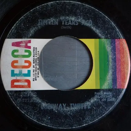 Conway Twitty - Up Comes The Bottle (Down Comes The Man)
