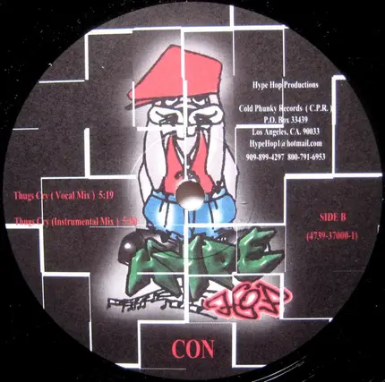 Con - Wrath Of Con / Thugs Cry