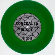 7inch Vinyl Single - Concealed Blade - Demo 2015 - Green Vinyl
