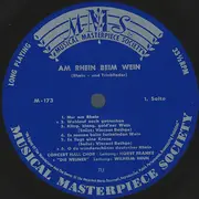 10'' - Concert Hall Choir , Rödelheimer Neuner - Am Rhein Beim Wein (Rhein- Und Trinklieder)