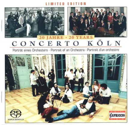 Concerto Köln - 20 Jahre · 20 Years